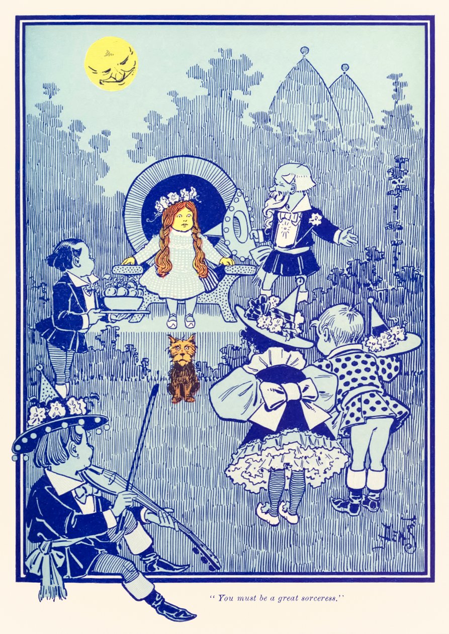 « Vous devez être une grande sorcière. » de « Le Magicien d