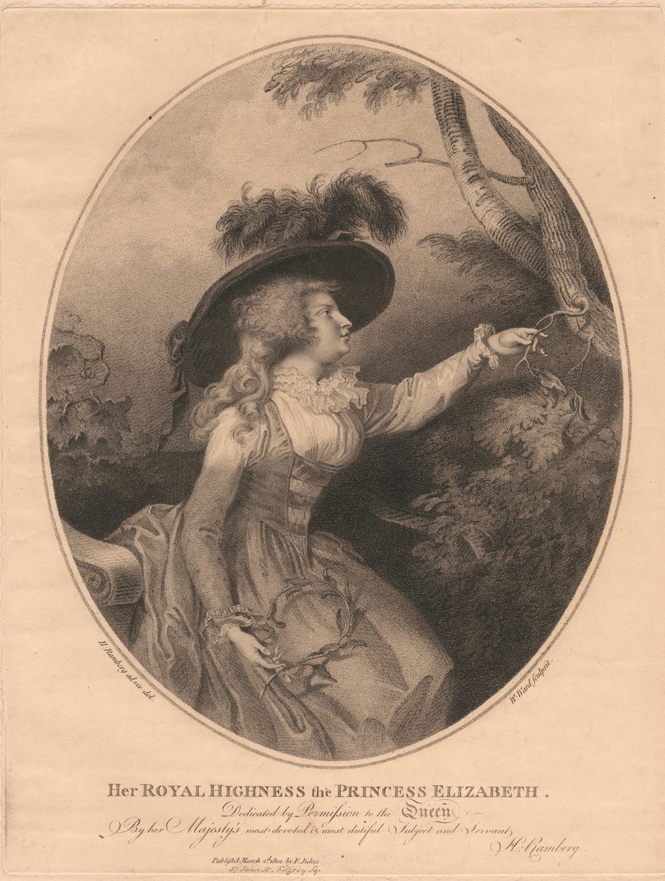 Son Altesse Royale la Princesse Elizabeth - William Ward