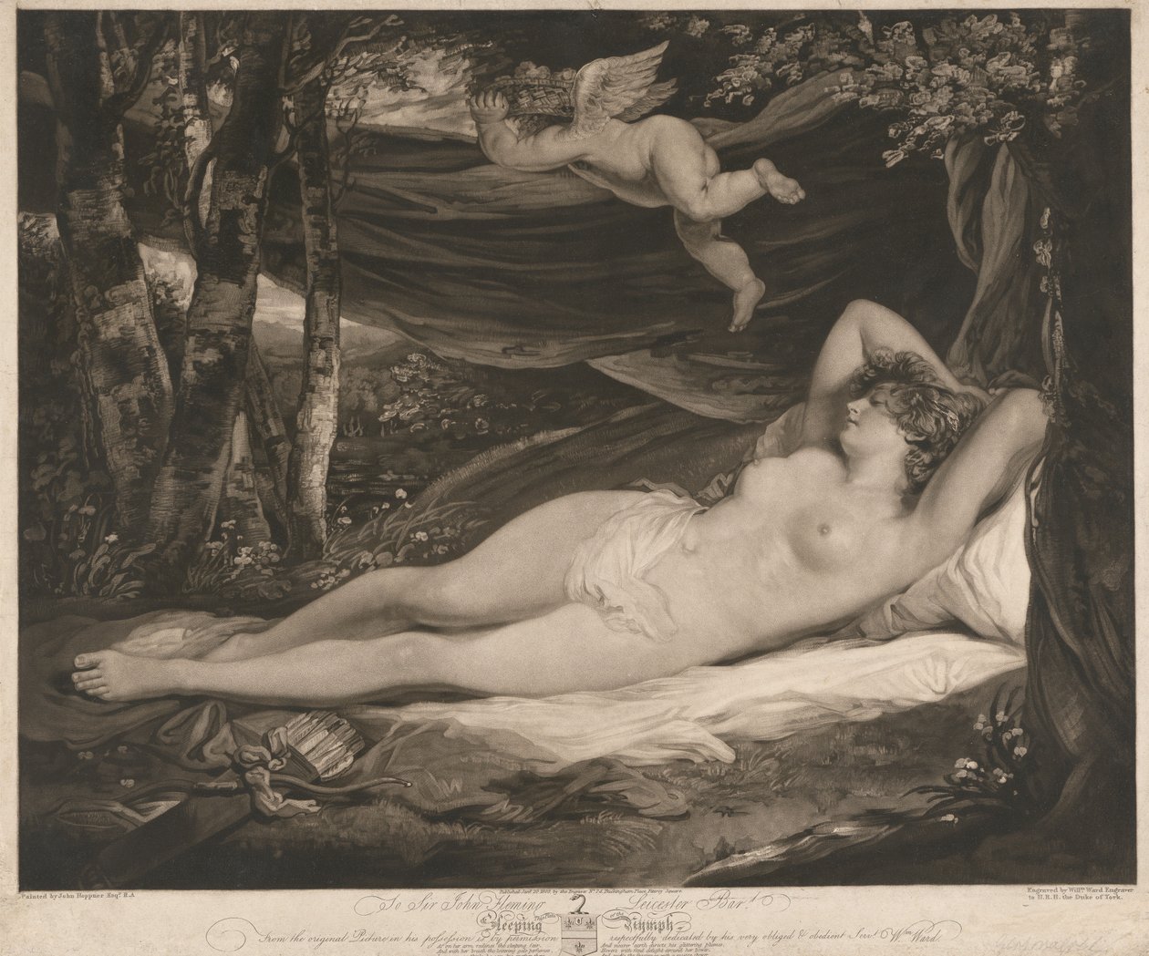 La nymphe endormie - William Ward