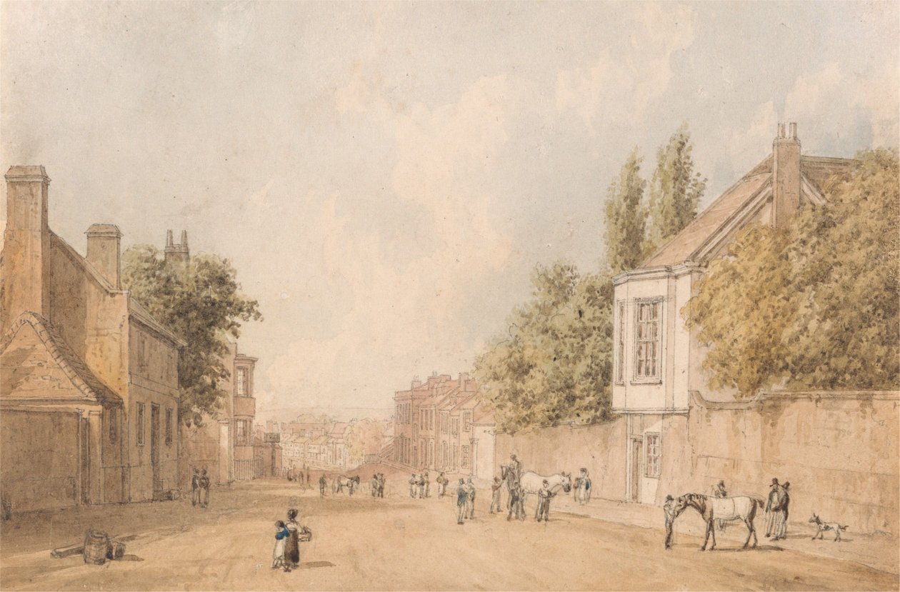 Entrée de Newmarket - William Westall