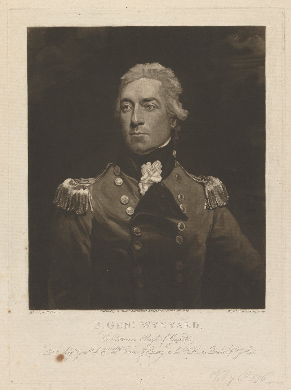 Lieutenant général William Wynyard - William Whiston Barney