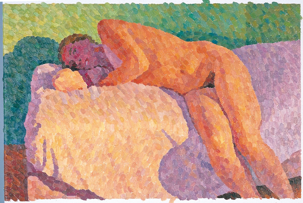 Nu avec visage dans l