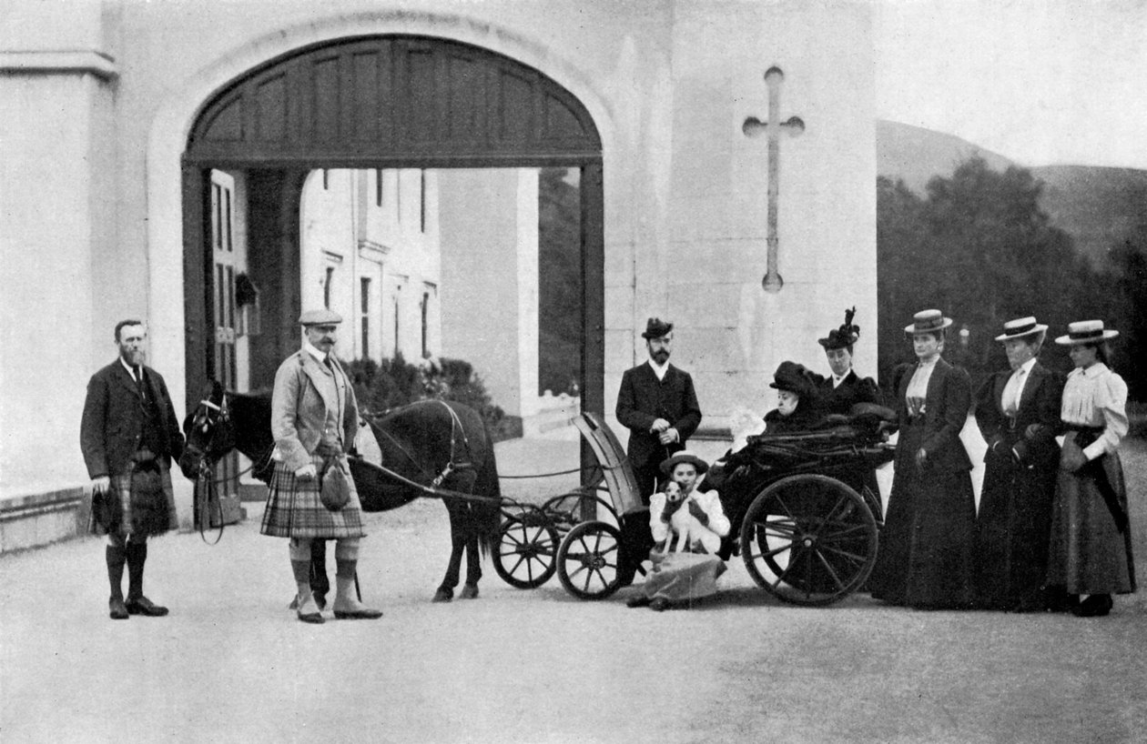 La visite des tsars à Balmoral, 1896 - William and Daniel Downey
