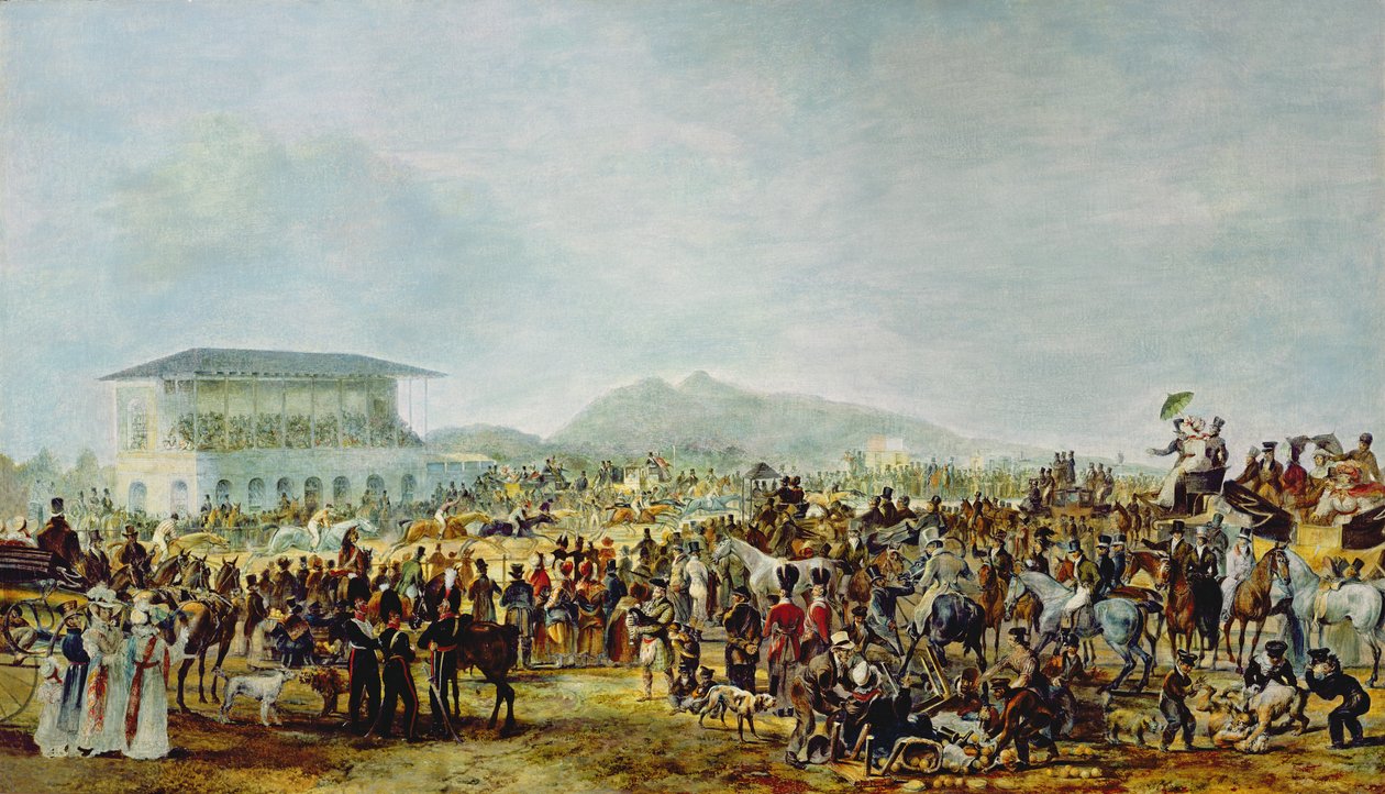 Vue des courses de Musselburgh - William 