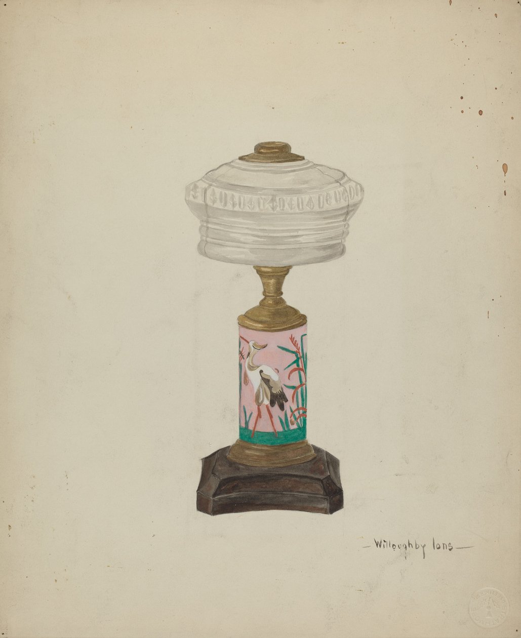 Base de lampe - Willoughby Ions