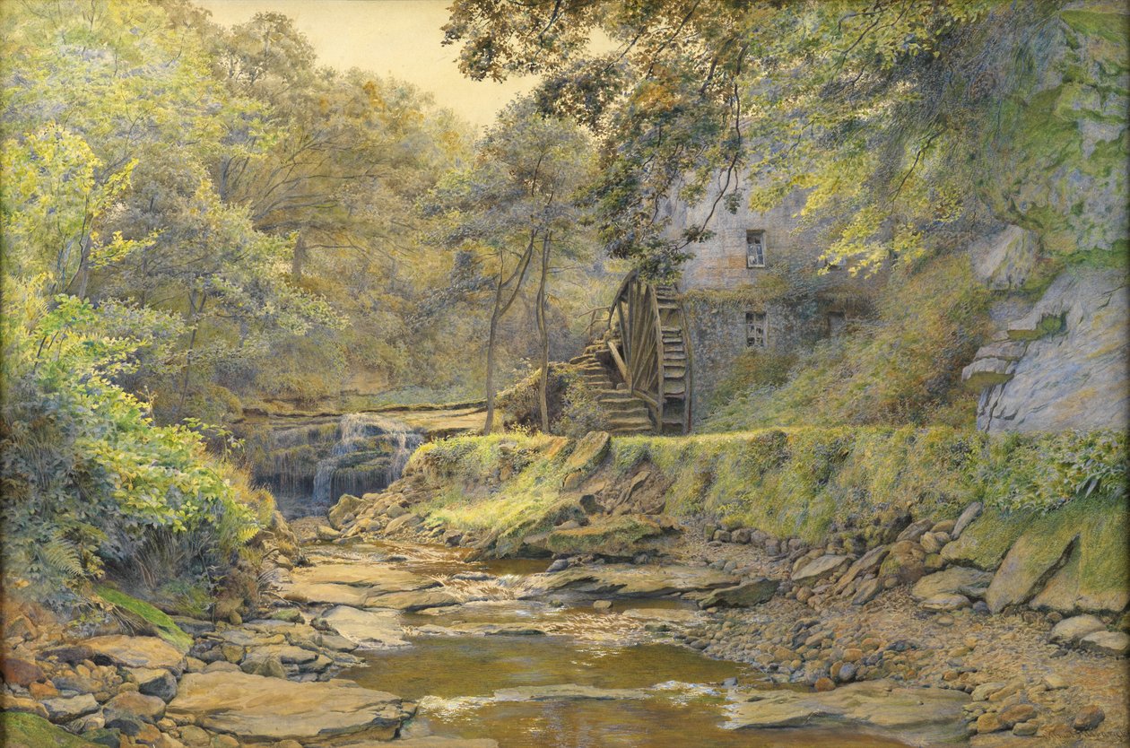 Un moulin du Yorkshire, 1886 - Wilmot Pilsbury