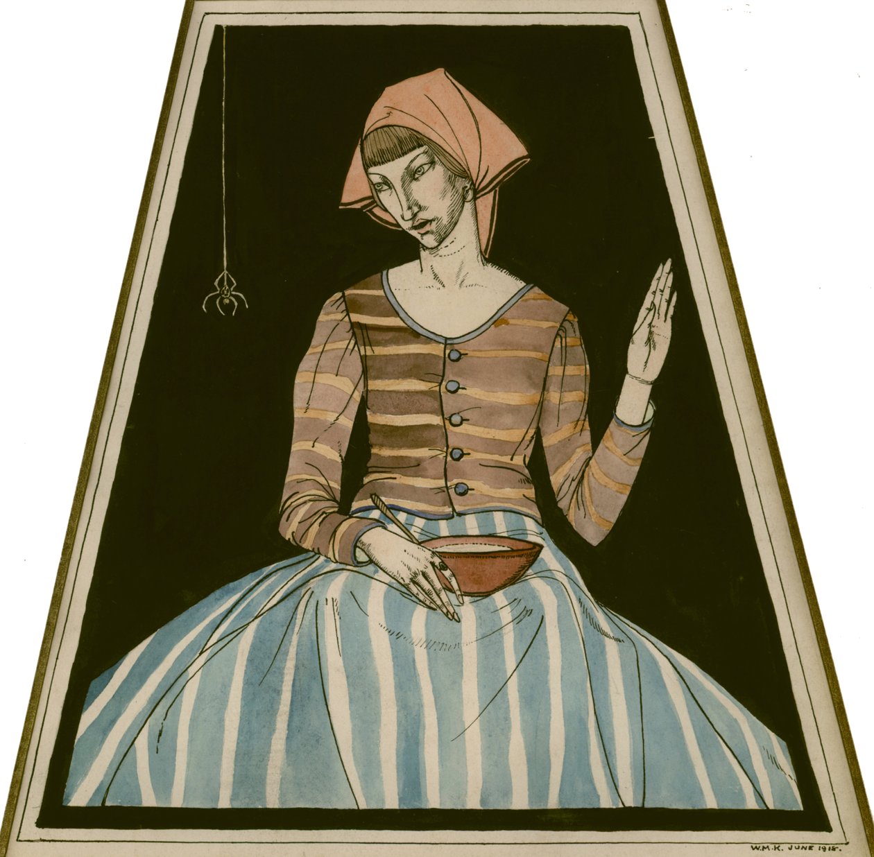 Petite Miss Muffet - Winifred Knights