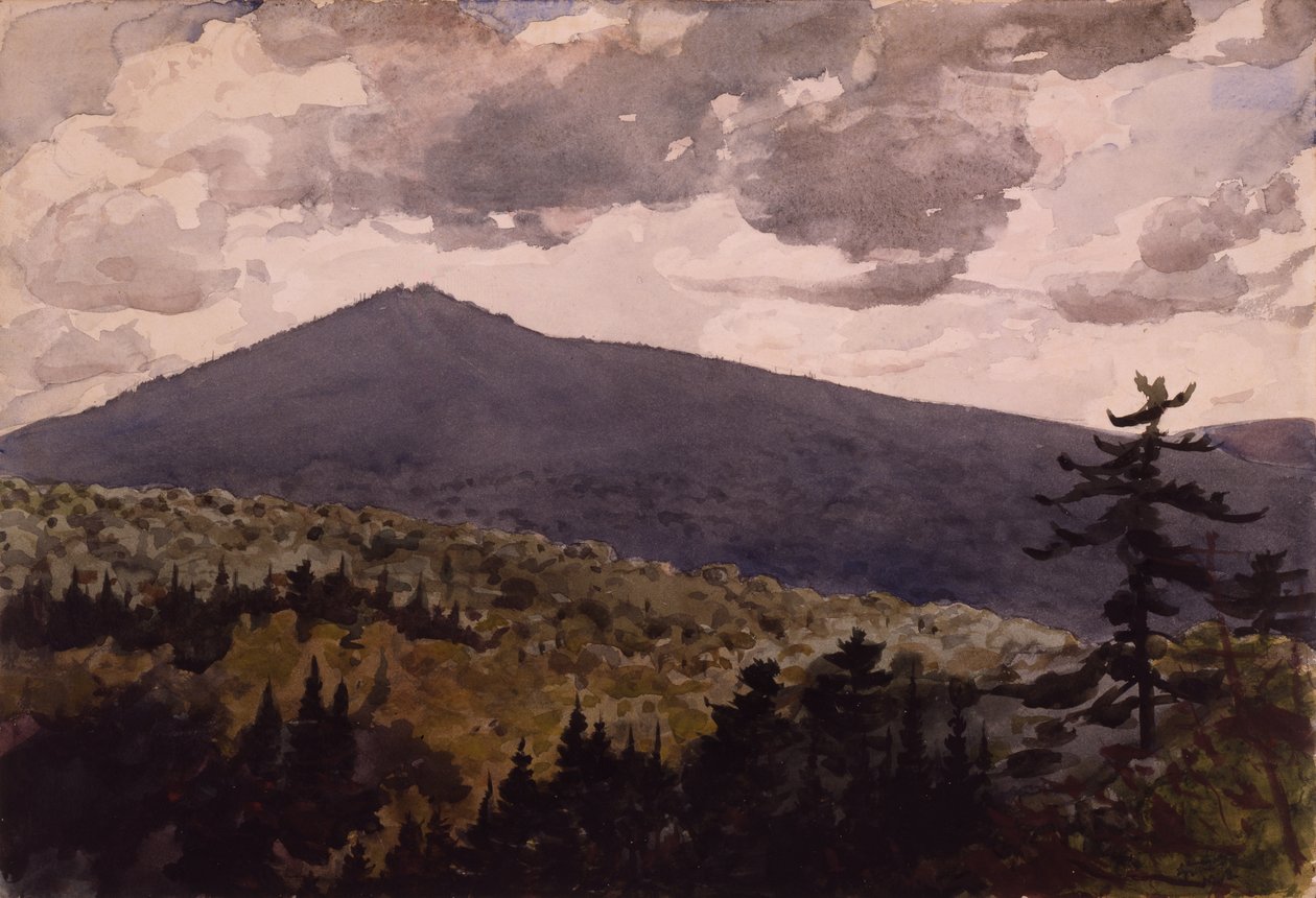 Montagne brûlée, 1902 - Winslow Homer