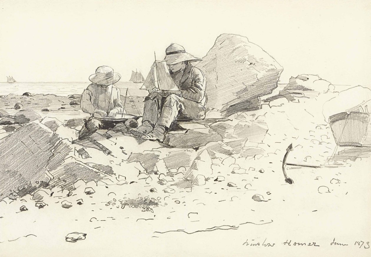 Les constructeurs de bateaux - Winslow Homer