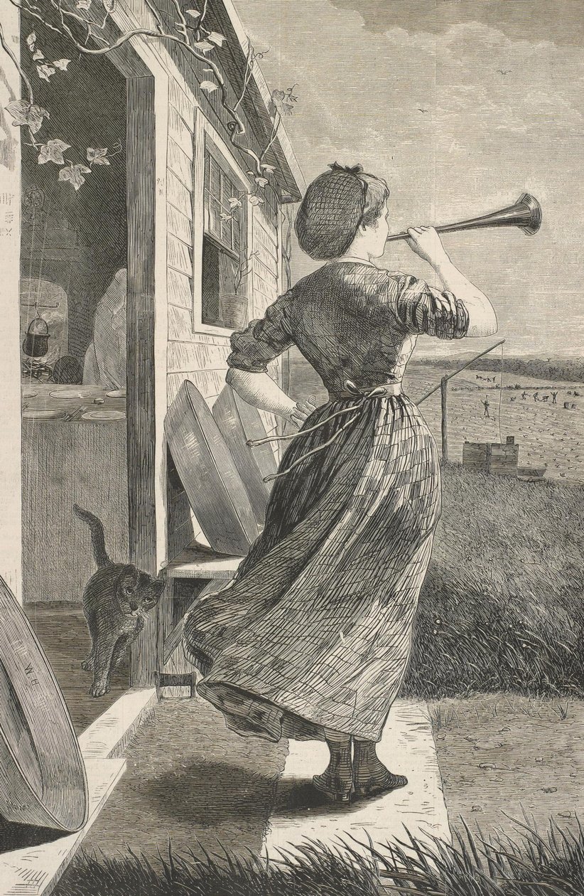 Le cor de dîner - Winslow Homer