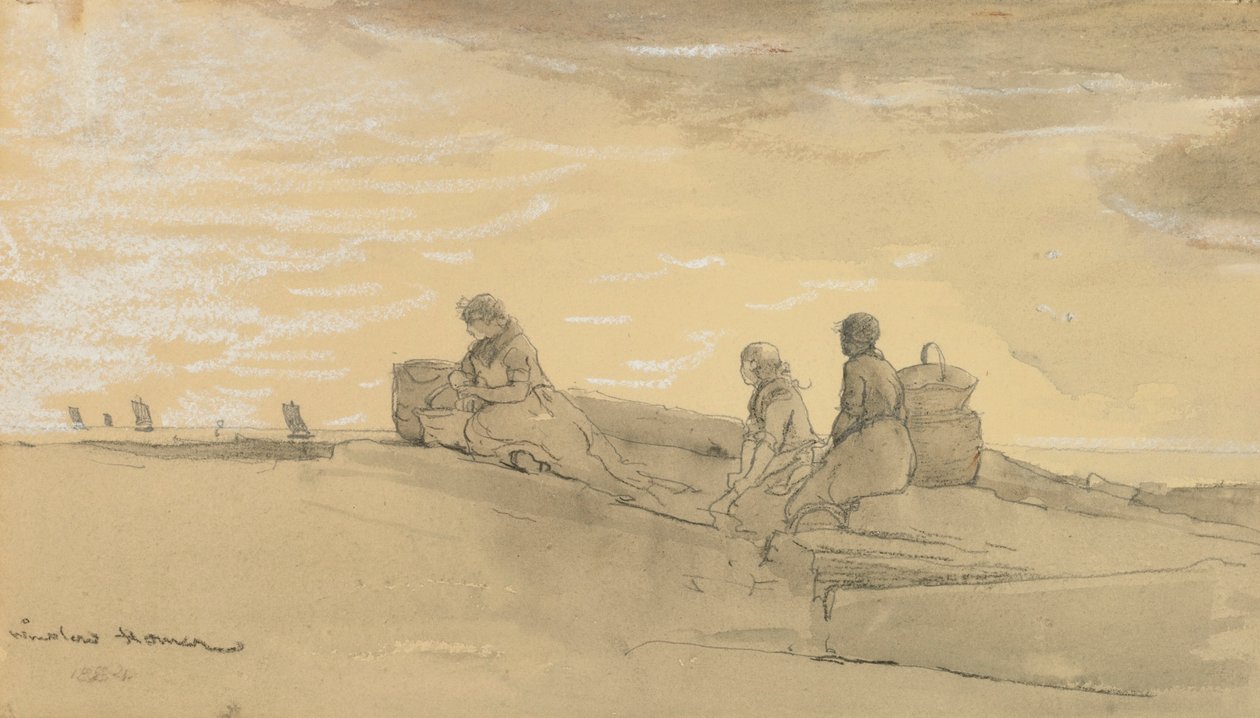 Attente - Winslow Homer