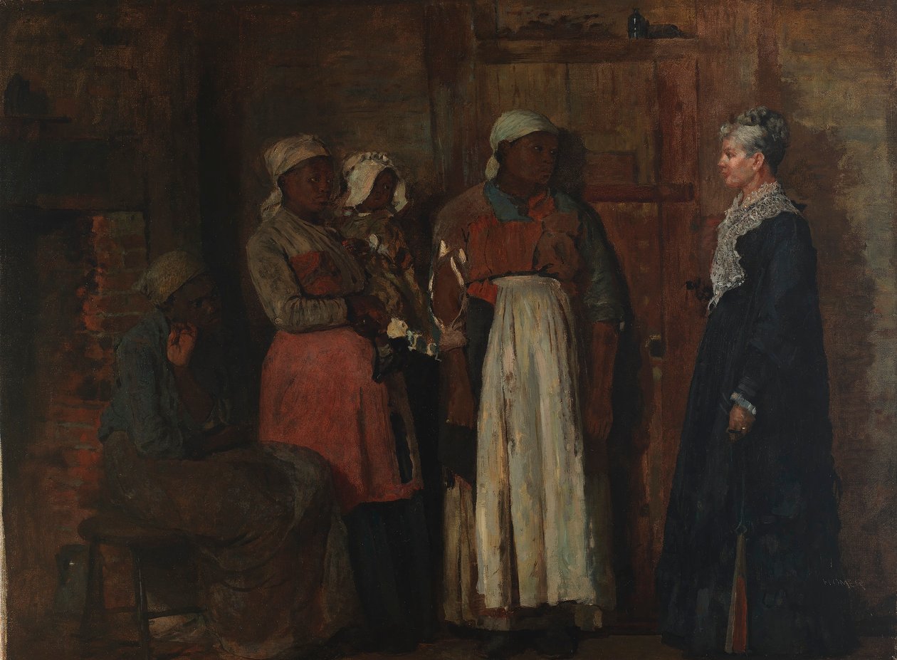 Une visite de la vieille maîtresse - Winslow Homer