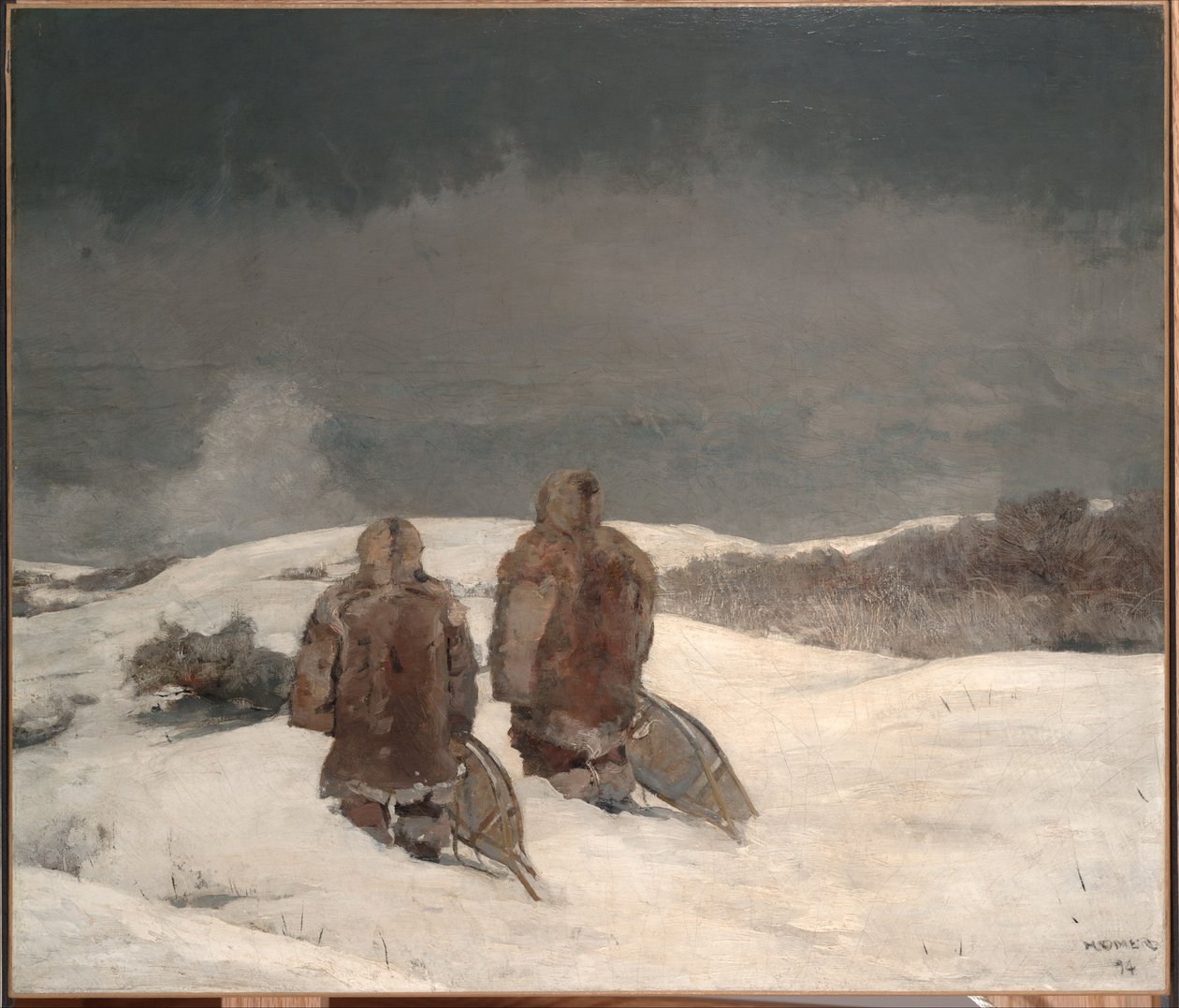 En dessous de zéro - Winslow Homer