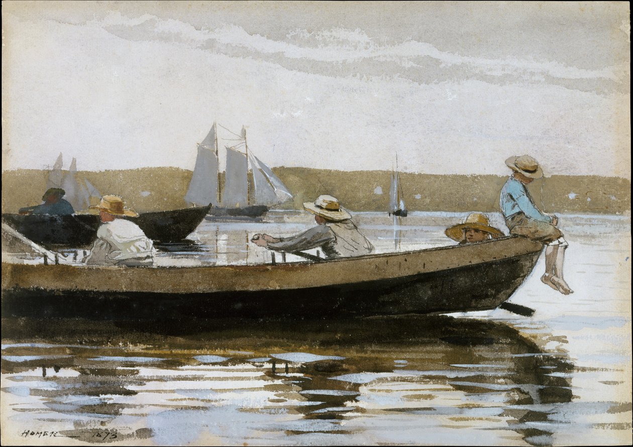 Garçons en doris - Winslow Homer