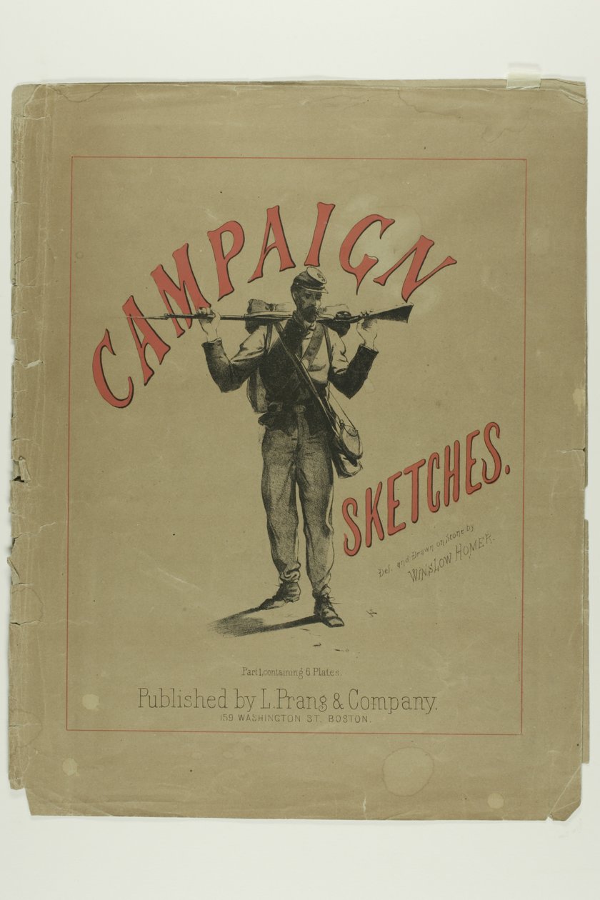Esquisses de campagne : 1re partie - Couverture - Winslow Homer