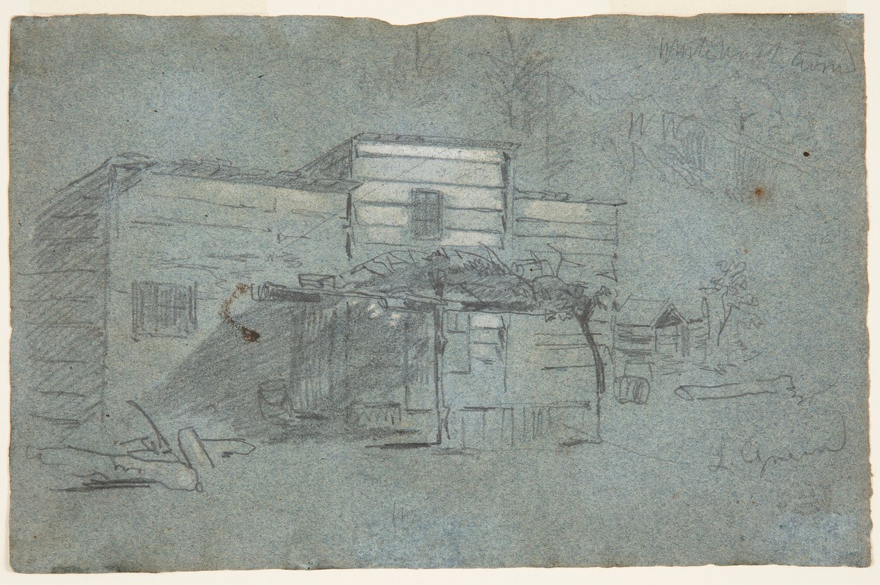 Cabane en planches - Winslow Homer