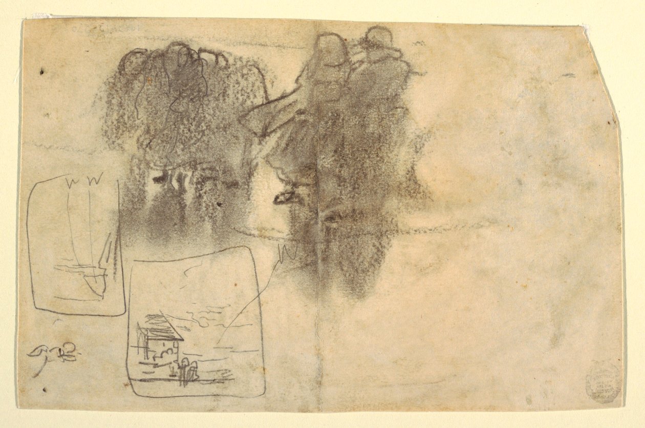Dessin, figures sous le vent d