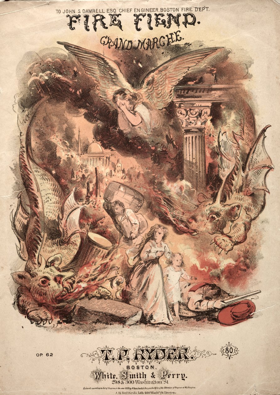 Fire Fiend - Couverture de la partition - Winslow Homer