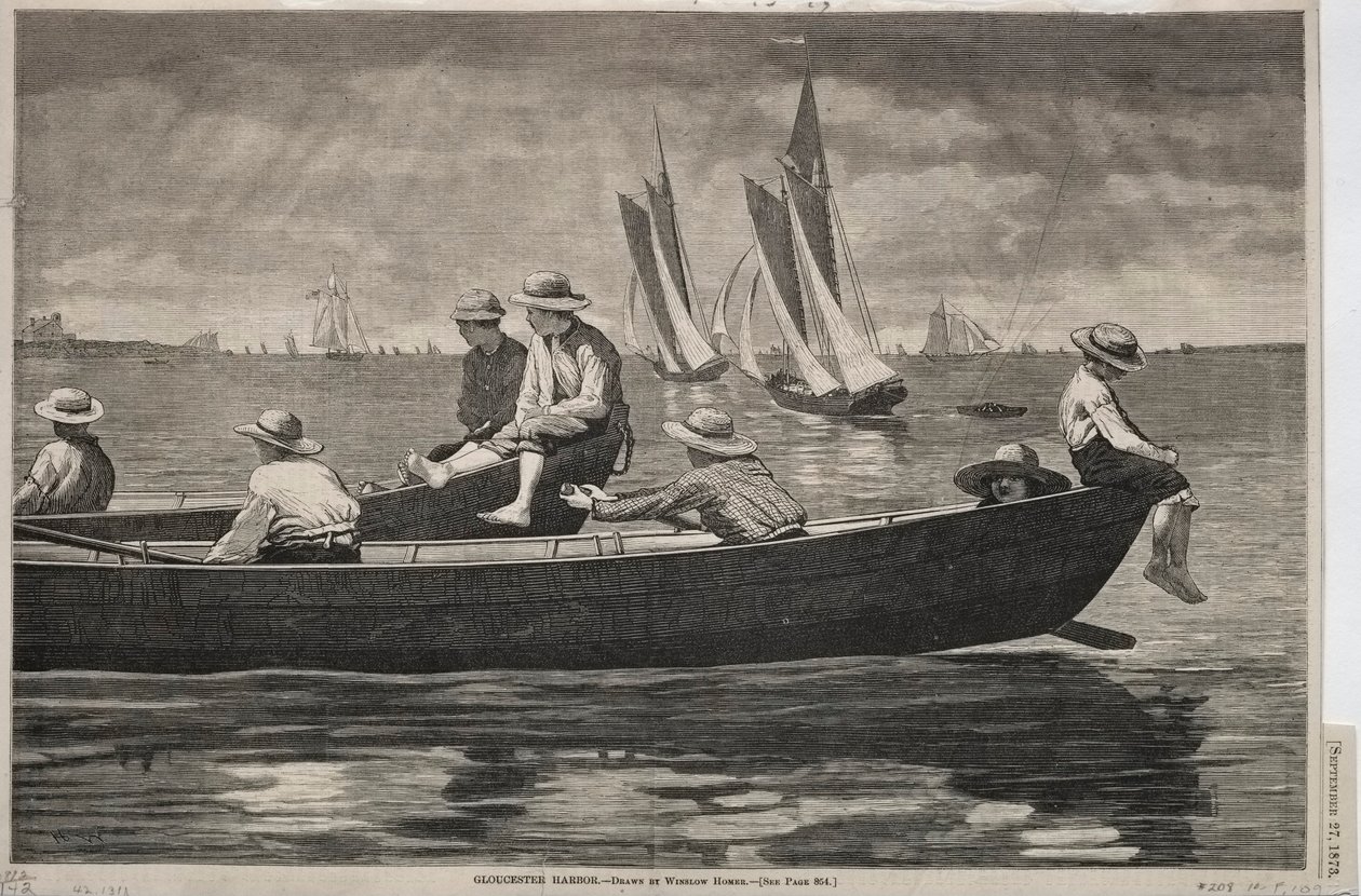 Port de Gloucester - Winslow Homer