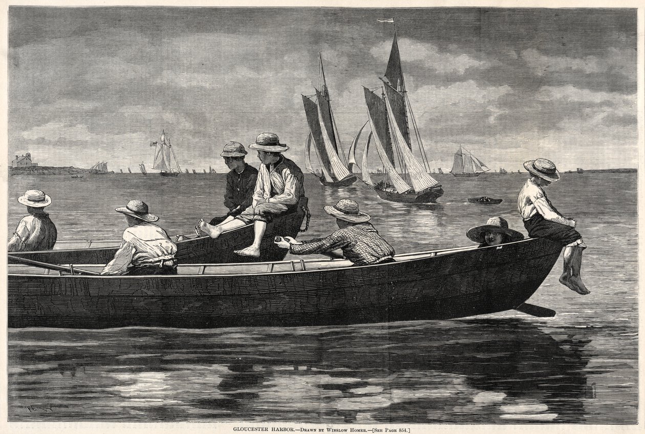 Port de Gloucester - Winslow Homer