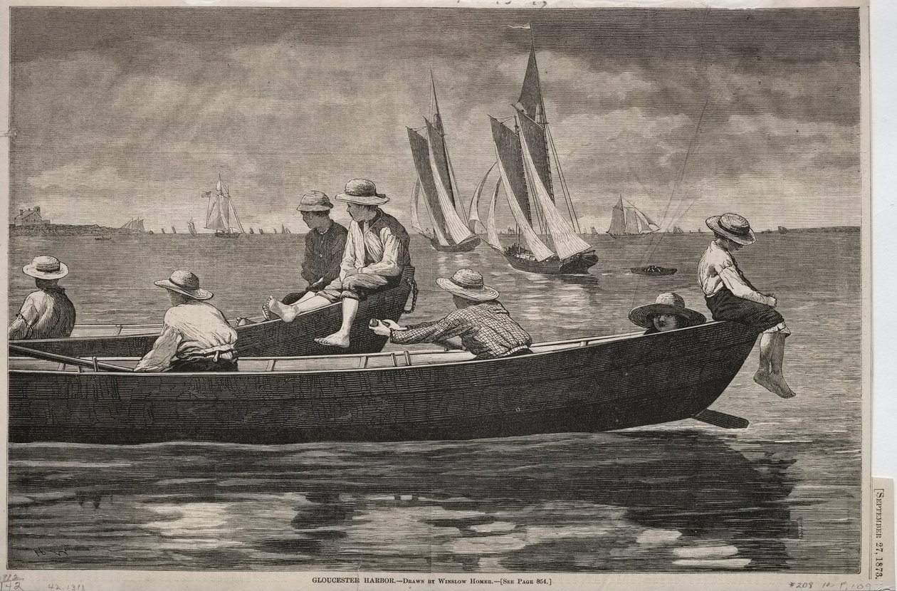 Port de Gloucester, 1873 - Winslow Homer