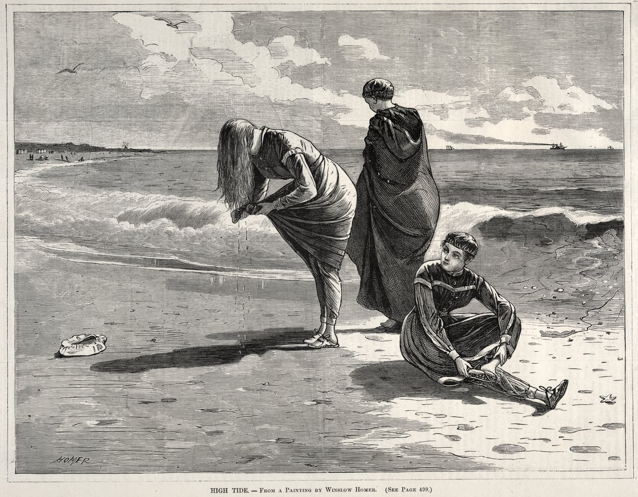Marée haute - Winslow Homer