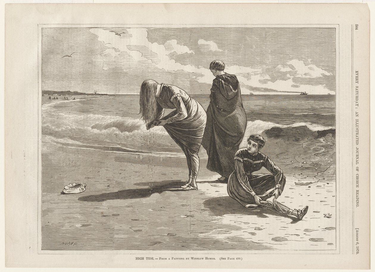 Marée haute - Winslow Homer