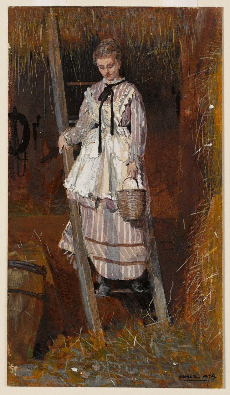 Chasse aux œufs - Winslow Homer