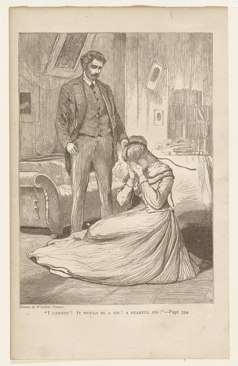 Je ne peux pas ! Ce serait un péché ! Un terrible péché ! - Winslow Homer