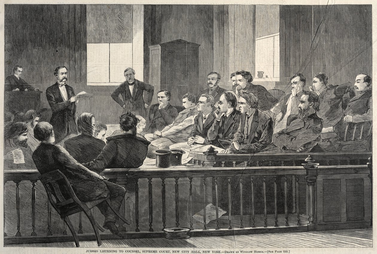 Jurés écoutant l
