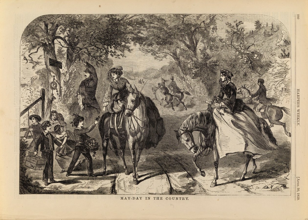 May-Day in the Country, tiré de Harper