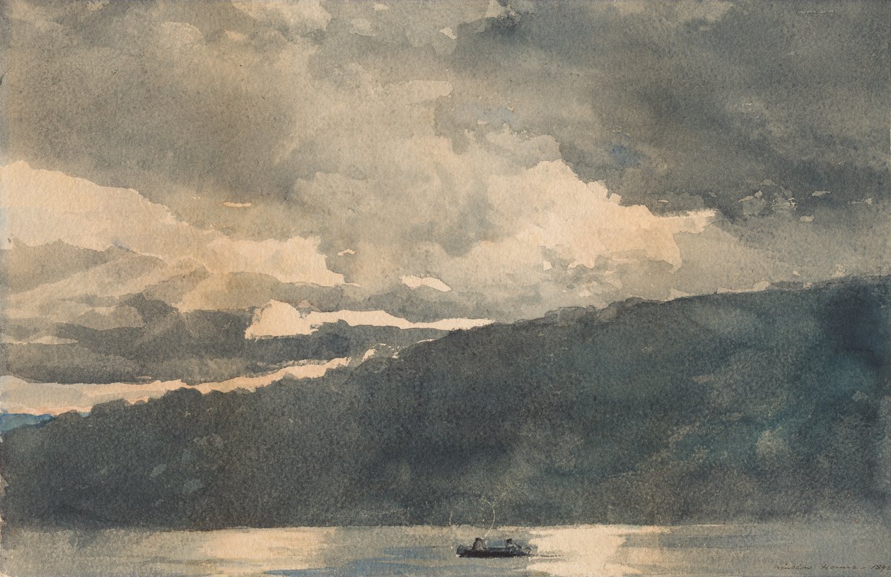 Mink Lake, Adirondacks - Winslow Homer