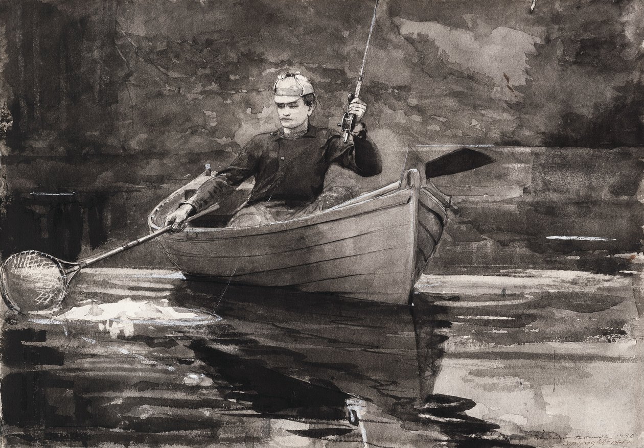 La pêche au filet - Winslow Homer