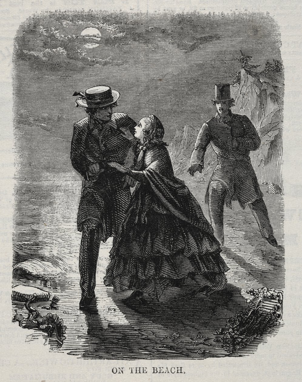Sur la plage - Winslow Homer