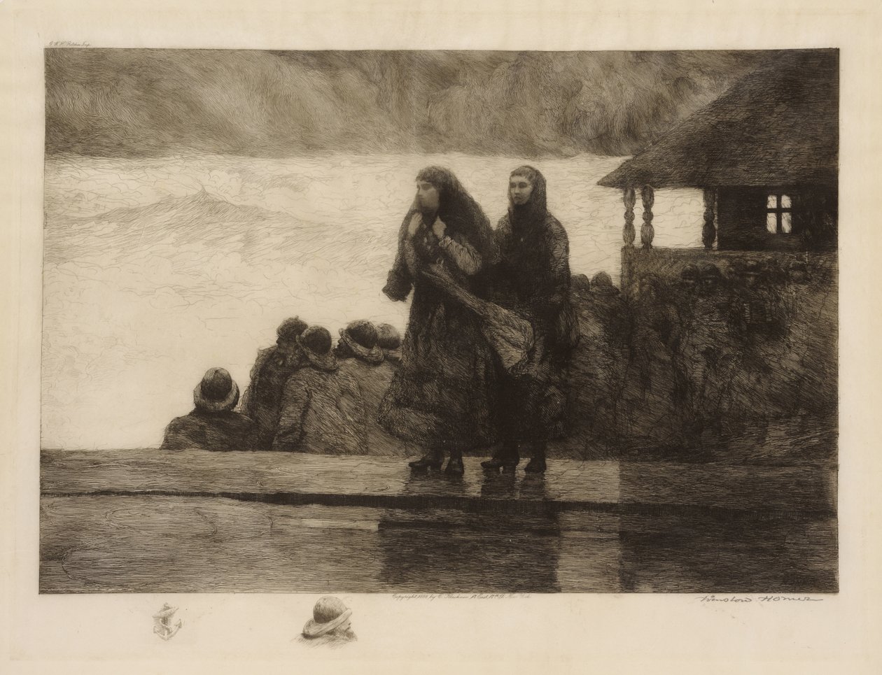 Les dangers de la mer - Winslow Homer