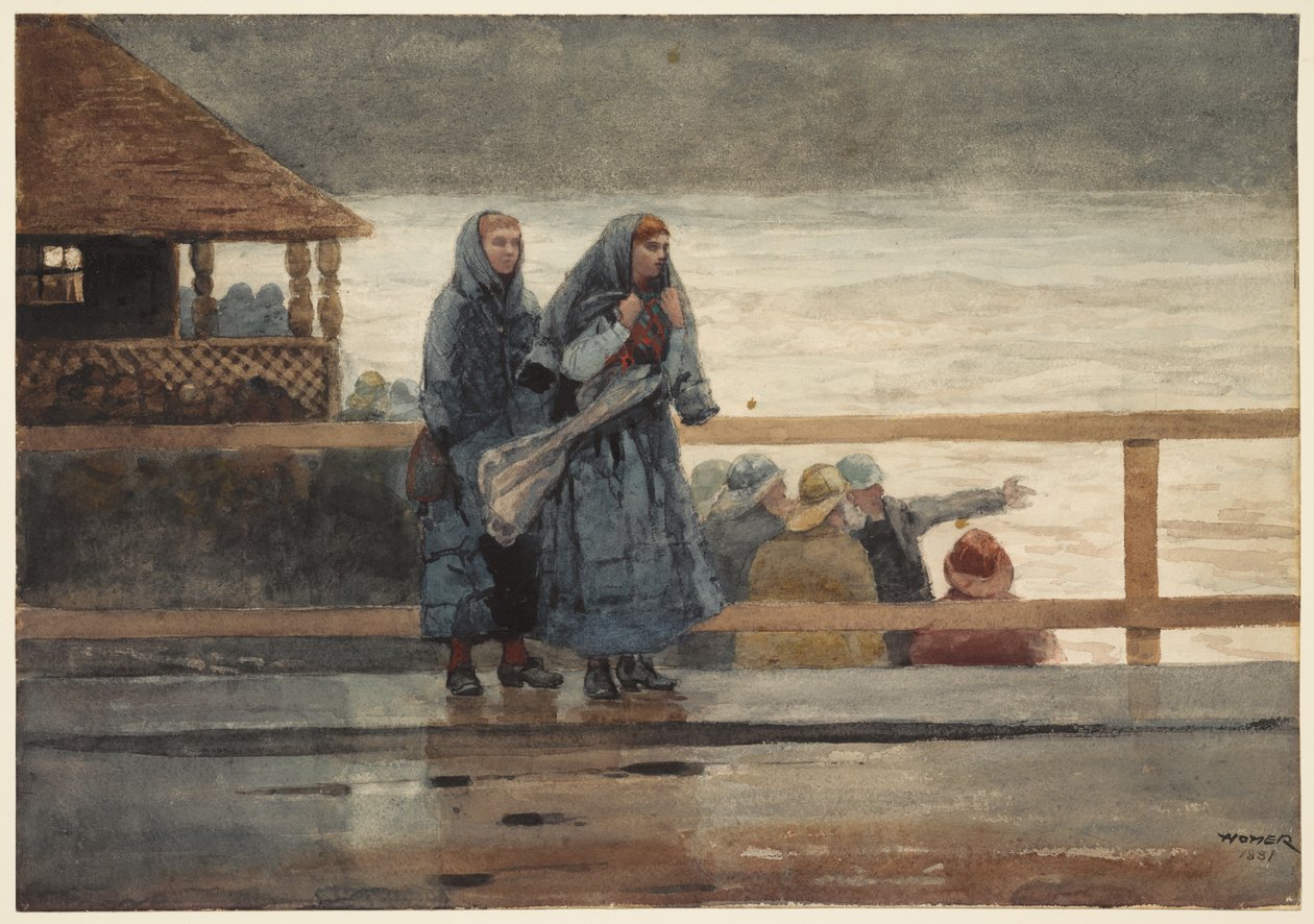 Périls de la mer - Winslow Homer