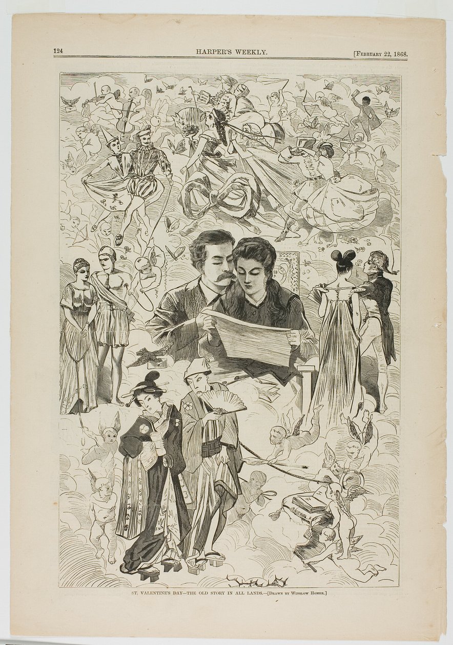 La Saint-Valentin - Une histoire ancienne dans tous les pays - Winslow Homer