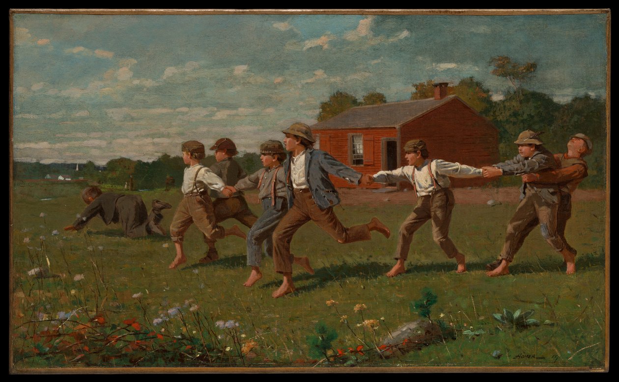 « Snap the Whip » - Winslow Homer