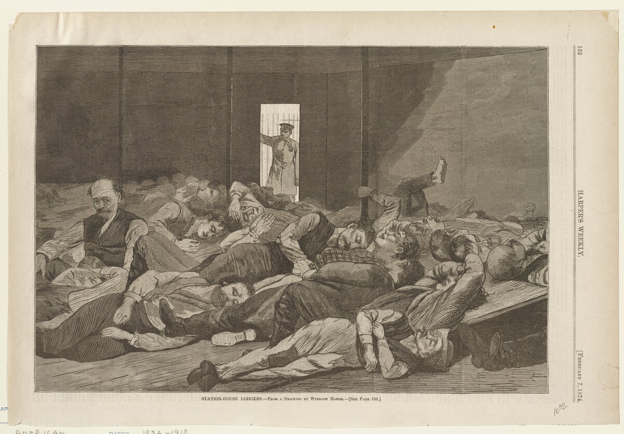 Logeurs de la gare - Winslow Homer