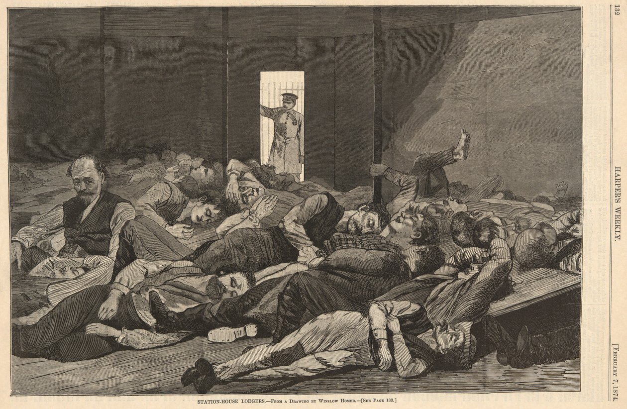 Les logeurs de la station, de Harper - Winslow Homer