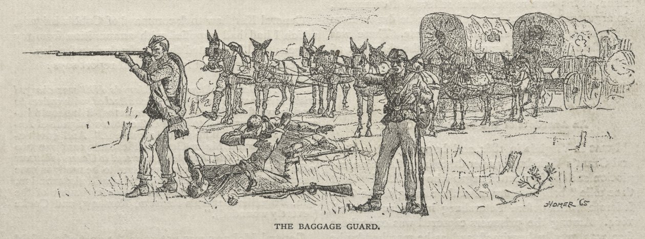 Le gardien des bagages - Winslow Homer