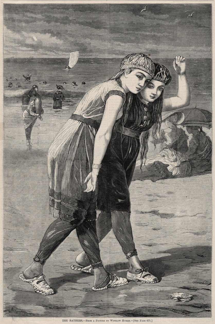 Les Baigneuses, 1873 - Winslow Homer