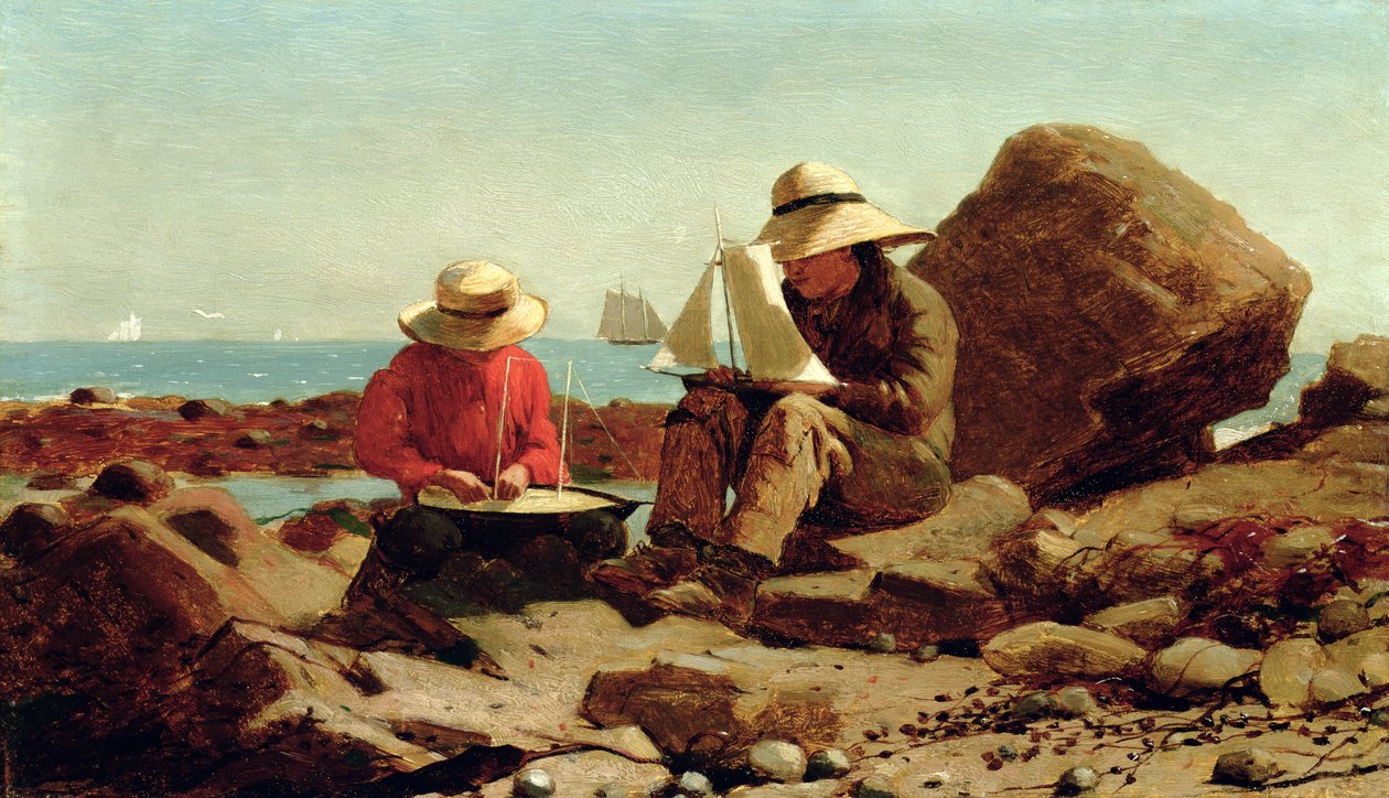 Les Constructeurs de Bateaux - Winslow Homer
