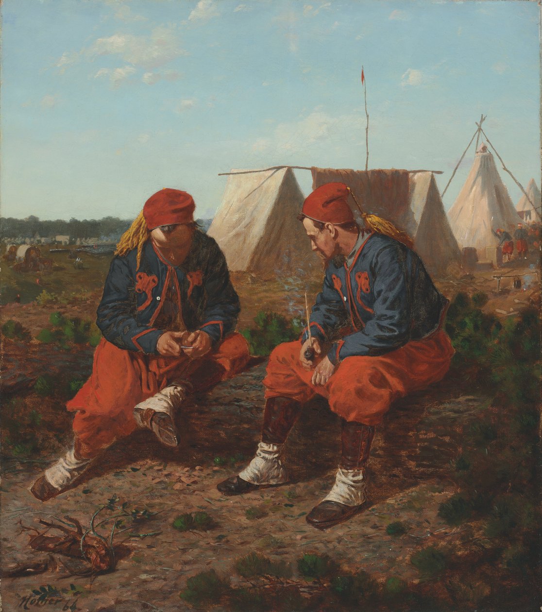 La pipe de Brierwood - Winslow Homer