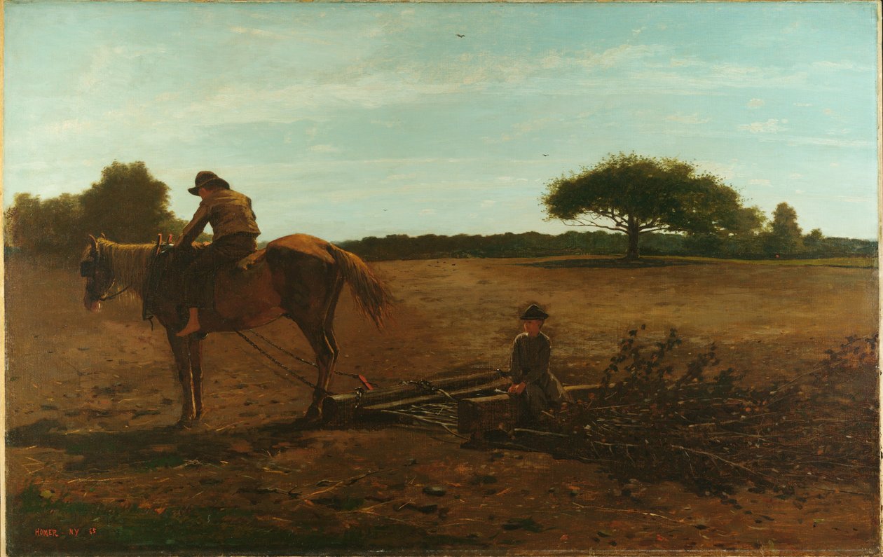 La herse - Winslow Homer