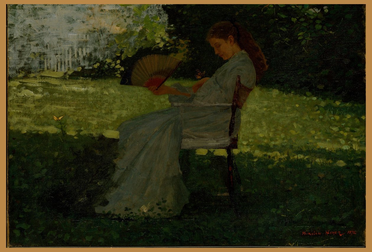 Le papillon - Winslow Homer
