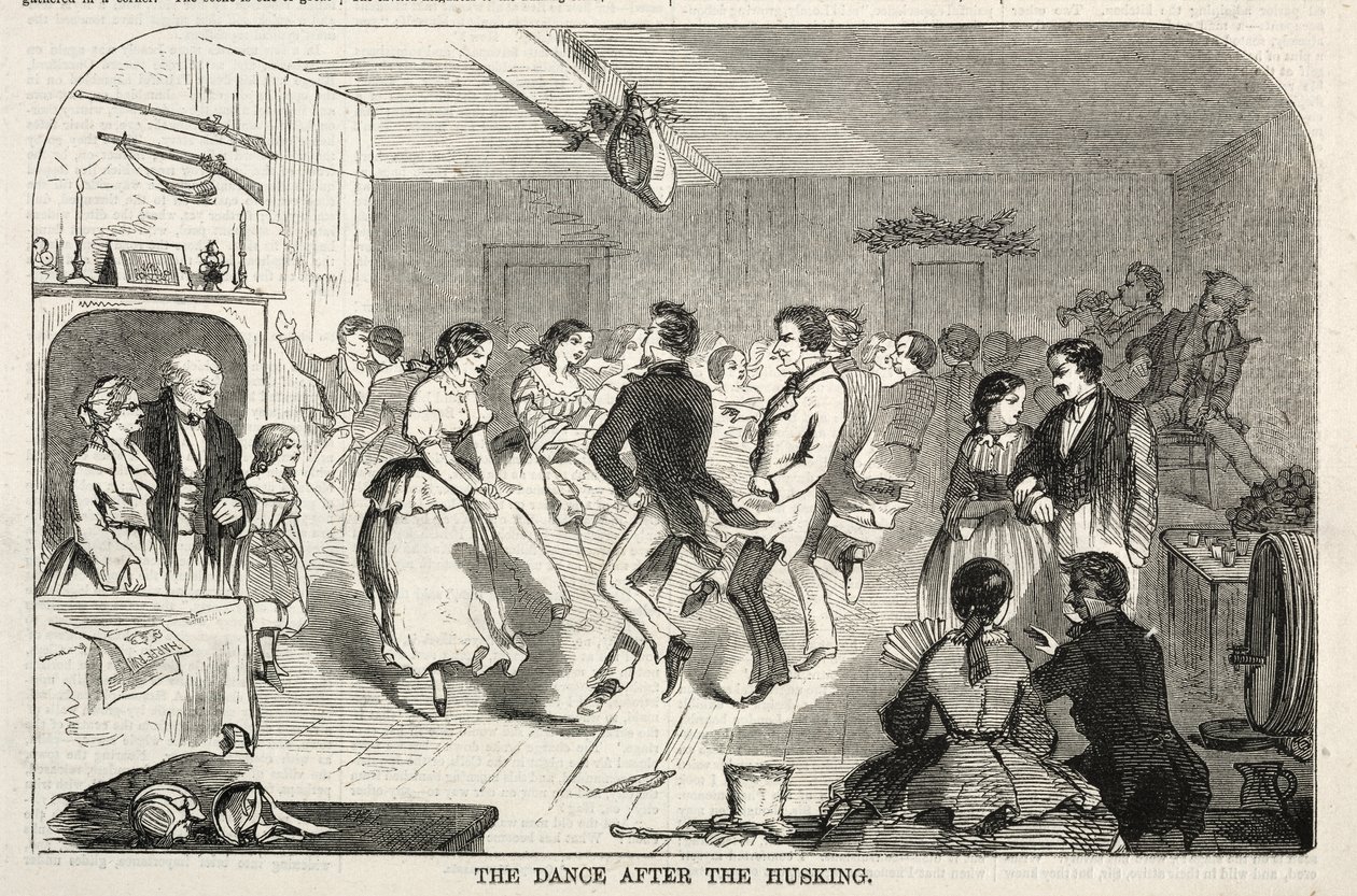 La danse après le décorticage - Winslow Homer