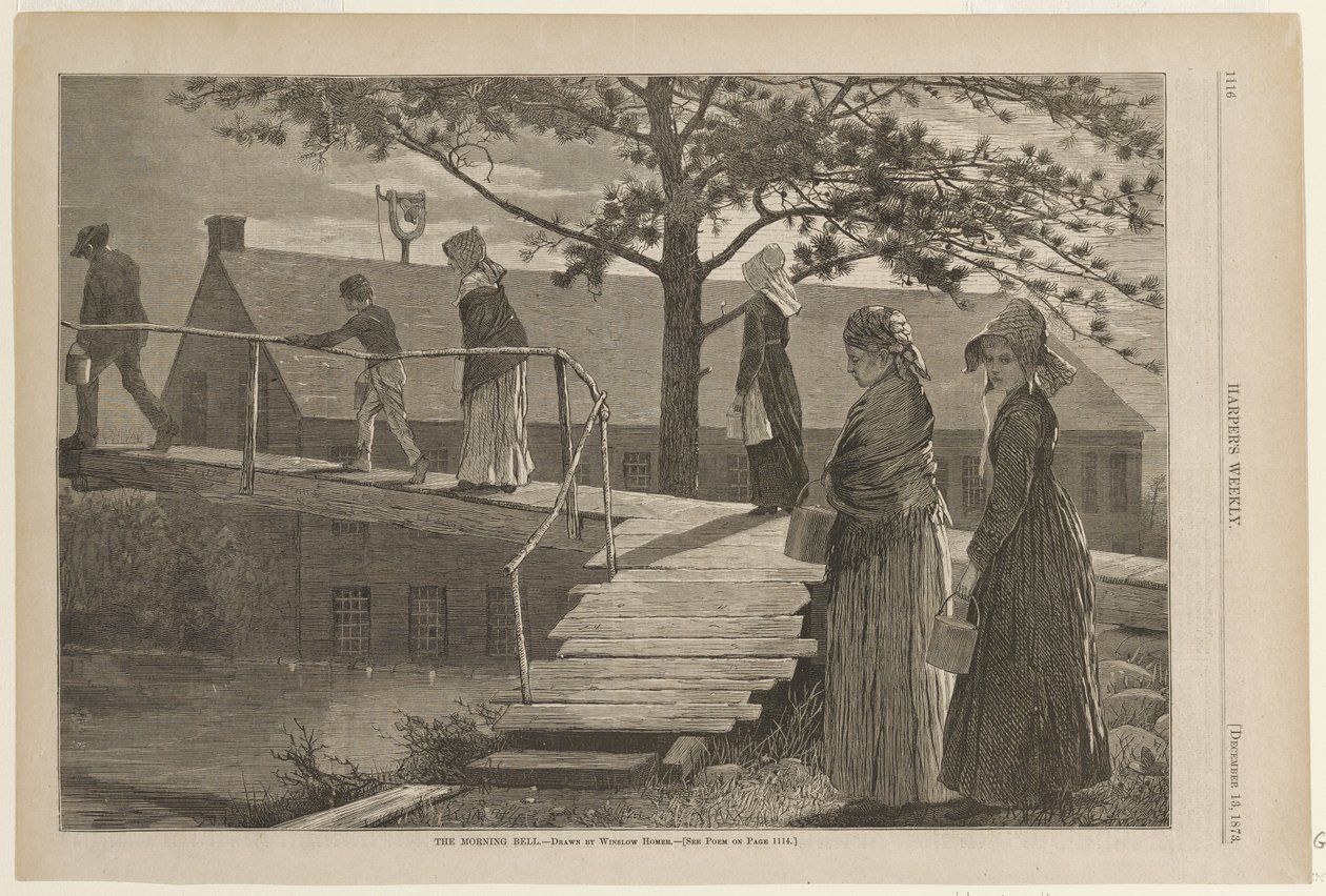 La cloche du matin - Winslow Homer