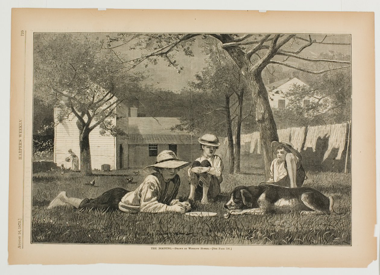 Le Nooning - Winslow Homer