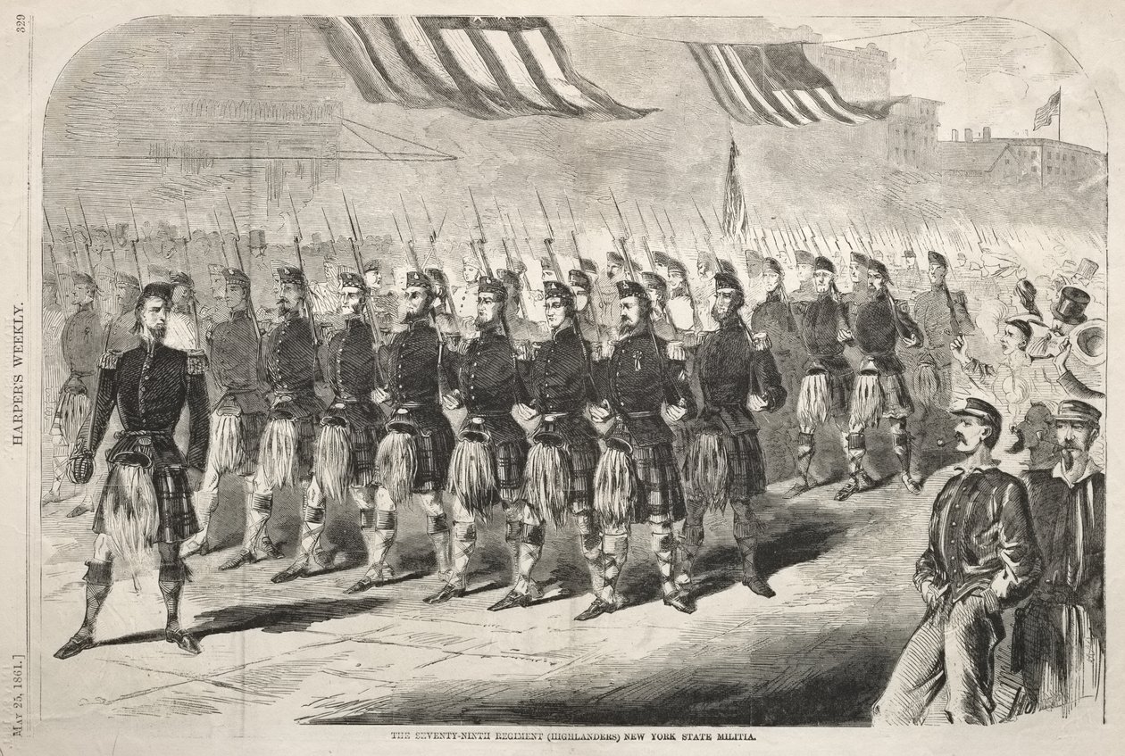Le 79e régiment (Highlanders) de la milice de l
